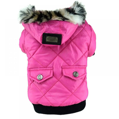 Winter Pet Dog Clothes Super Warm Soft Hood Jacket for Small Dog Coat Thicker Cotton Hoodies for Chihuahua