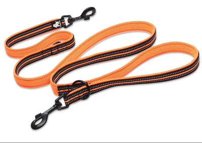 Pet Dog Leash Multi-Function Reflective Hand Free Traction Rope Suitable for Use with Collars and Chest Straps TLL2411